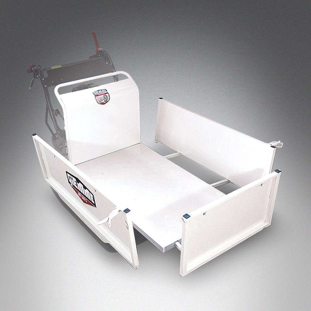 Caisson à ridelles extensibles pour brouette MT 500