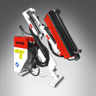 Épareuse débroussailleuse HRM 360, commandes à leviers