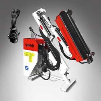 Épareuse débroussailleuse HRM 360, commandes à joystick