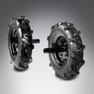 Roues de transfert latérales pour motobineuses Oleo-Mac