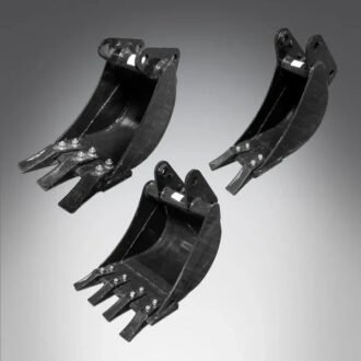 Godet à dents pour pelle rétro BHM 195 / BHSM 195